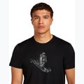 Pánské tričko icebreaker Merino 150 Tech Lite Skiing Yeti black 5