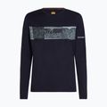 Pánská termoakční mikina icebreaker Merino 200 Oasis Crewe Elevation Line midnight navy 7