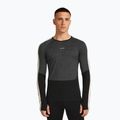 Pánské termo tričko Longsleeve Icebreaker Merino 200 Oasis+ LS Crewe 0JI black/jet heather/undyed/cb