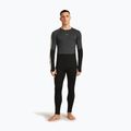 Pánské termo tričko Longsleeve Icebreaker Merino 200 Oasis+ LS Crewe 0JI black/jet heather/undyed/cb 2