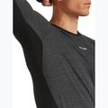 Pánské termo tričko Longsleeve Icebreaker Merino 200 Oasis+ LS Crewe 0JI black/jet heather/undyed/cb 4