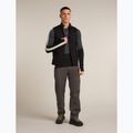 Pánské termo tričko Longsleeve Icebreaker Merino 200 Oasis+ LS Crewe 0JI black/jet heather/undyed/cb 8