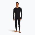 Pánský termoregulační overal icebreaker Merino 200 Oasis+ black/undyed/cb 4