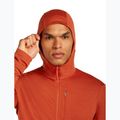 Pánská mikina Icebreaker Merino 260 Quantum IV Zip Hoodie agate 5