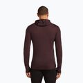 Pánská trekingová mikina Icebreaker Merino 200 RealFleece Descender Zip Hoodie java 3