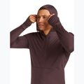 Pánská trekingová mikina Icebreaker Merino 200 RealFleece Descender Zip Hoodie java 5