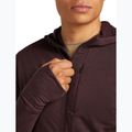 Pánská trekingová mikina Icebreaker Merino 200 RealFleece Descender Zip Hoodie java 6