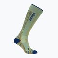 Pánské lyžařské ponožky Icebreaker Merino Ski+ Medium OTC Mountain Contour seaglass/atlantis/trail