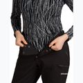 Dámské termo legíny Icebreaker Merino 260 Tech Vertex High Rise Delta Lines AOP black/snow/j 6