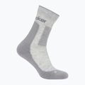 Icebreaker dámské ponožky Merino Hike+ Medium Crew blizzard heather/alloy