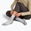 Icebreaker dámské ponožky Merino Hike+ Medium Crew blizzard heather/alloy 3