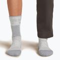 Icebreaker dámské ponožky Merino Hike+ Medium Crew blizzard heather/alloy 4