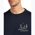 Pánské tričko icebreaker Merino 150 Tech Lite Peaceful Pass Tee midnight navy 5
