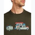 Pánské tričko icebreaker Merino 150 Tech Lite Transportage Tee dark loden 6