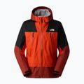 Pánská nepromokavá bunda The North Face Signal 2.5L Dryvent lava red/iron clay/tnf