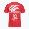 Pánské tričko Vans Stacked Hi Tee crimson haze 2