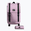 Městský batoh Vans Utility 18 l checkerboard pink fizz