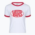 Dámské tričko Vans Center Chest Ringer Tee white
