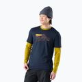 Pánské tričko na lezení Smartwool Alpine Trace Active Graphic Tee SS deep navy