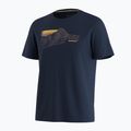 Pánské tričko na lezení Smartwool Alpine Trace Active Graphic Tee SS deep navy 3