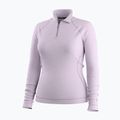 Dámská termo mikina Smartwool Classic Thermal Merino Base Layer 1/4 Zip Boxed lavender sky heather 3