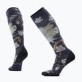 Dámské lyžařské ponožky Smartwool Ski Zero Cushion Nightwatcher Prrint OTC black