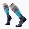 Lyžařské ponožky Smartwool Ski Targeted Cushion Winter Phase Print OTC purple dawn