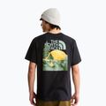 Pánské tričko na lezení The North Face Apex '75 Collage Relaxed Hoodie Tnf Black 3