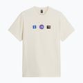 Pánské tričko na lezení The North Face Explorer Badges RLX SS Tee Graphic white dune 4