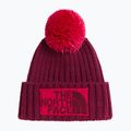 Zimní čepice The North Face Heritage Ski Tuke burgundy crush