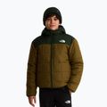 Dětská zateplená bunda  The North Face Reversible Shasta FZ Hooded caraway seed/bo