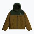 Dětská zateplená bunda  The North Face Reversible Shasta FZ Hooded caraway seed/bo 6
