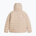 Dětská zateplená bunda  The North Face Reversible Perrito Hooded timeless taupe 7