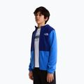 Dětská fleecová mikina The North Face Teen Glacier Full Zip Hoodie bold blue/activ blue 3