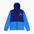 Dětská fleecová mikina The North Face Teen Glacier Full Zip Hoodie bold blue/activ blue 5
