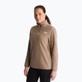 Dámská fleecová mikina The North Face Glacier Fleece 1/4 Zip garnet