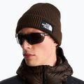 Zimní čepice The North Face Salty Lined dark chestnut 3
