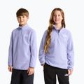 Dětská fleecová mikina The North Face Teen Glacier 1/4 Zip pale plum