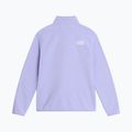 Dětská fleecová mikina The North Face Teen Glacier 1/4 Zip pale plum 5