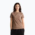 Dámské tričko The North Face Evolution Simple Dome Slim SS garnet