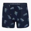Pánské termo boxerky Icebreaker Merino 150 Anatomica BearTour AOP Boxers midnight navy