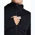 Pánská trekingová mikina Icebreaker Merino 200 Realfleece Descender Half Zip Hoodie black 7