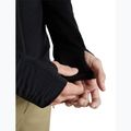 Pánská trekingová mikina Icebreaker Merino 200 Realfleece Descender Half Zip Hoodie black 9