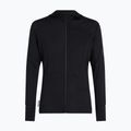Pánská trekingová mikina Icebreaker Merino 200 Realfleece Descender Half Zip Hoodie black 10