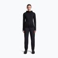 Dámská trekingová mikina Icebreaker Merino 200 Realfleece Descender Half Zip Hoodie black 4