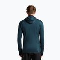 Pánská trekingová mikina Icebreaker Merino 300 Realfleece Descender Zip Hoodie abyss 3