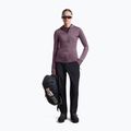 Dámská trekingová mikina Icebreaker Merino 200 Realfleece Descender Half Zip Hoodie grey plum 2
