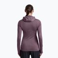 Dámská trekingová mikina Icebreaker Merino 200 Realfleece Descender Half Zip Hoodie grey plum 3