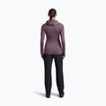 Dámská trekingová mikina Icebreaker Merino 200 Realfleece Descender Half Zip Hoodie grey plum 5
