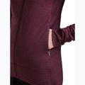 Dámská trekingová mikina Icebreaker Merino 300 Realfleece Descender Zip Hoodie dark berry 10